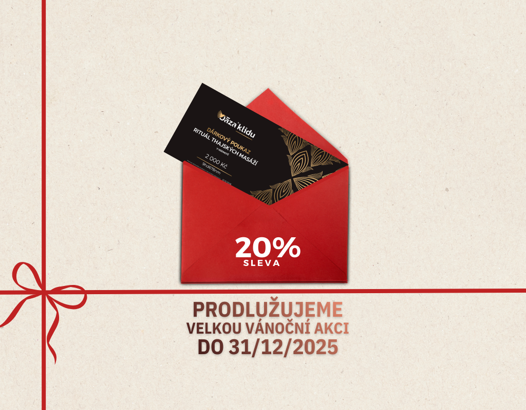 Prodlužujeme Velkou vánoční akci do 31/12/2025